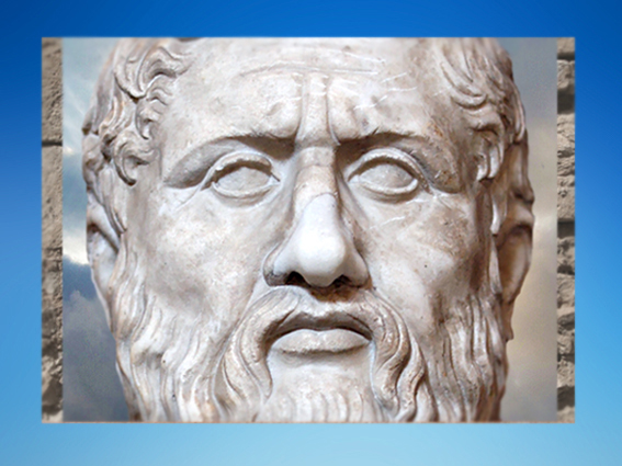 D'après le philosophe Platon, copie romaine d'un original grec de la fin du IVe siècle avjc. (Marsailly/Blogostelle)