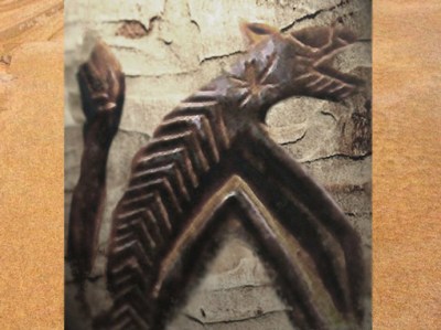 D'après le Renard Pâle, l'inquiétant démiurge Dogon de la nuit, art africain. (Marsailly/Blogostelle)