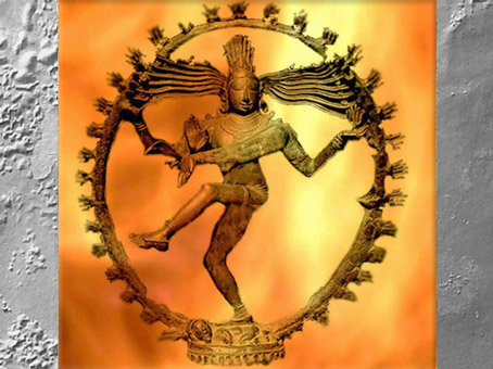D'après le dieu Shiva Natarâja dans sa Roue de feu, danse cosmique, art Chola, X-XIe siècle, Inde ancienne. (Marsailly/Blogostelle)