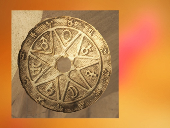 D'après les 7 métaux et les 7 planètes, selon l'astrologie chaldéenne, (Marsailly/Blogostelle)