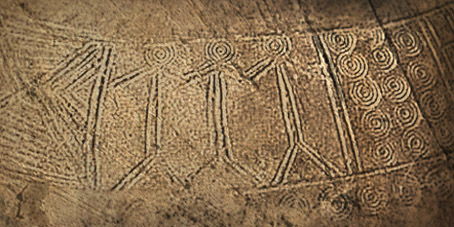 D'après des pictogammes sur une céramique charentaise de l'âge du Bronze. (Illustration Marsailly/Blogostelle.)