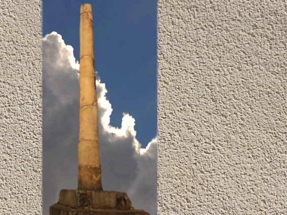 D'après une colonne d'Açoka, IIIe siècle avjc, style Maurya, Nord, Inde ancienne. (Marsailly/Blogostelle)