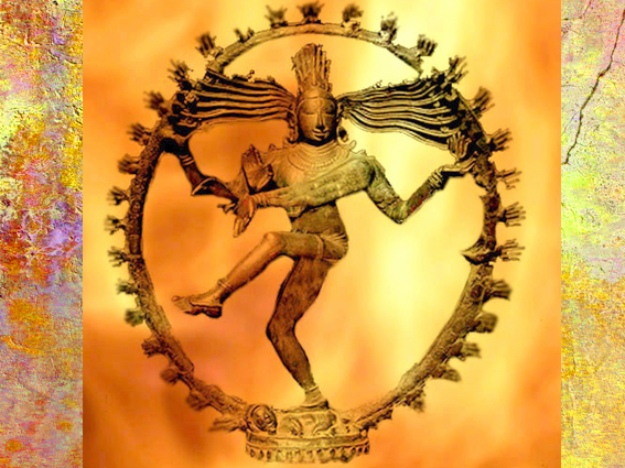 D’après la danse cosmique de Shiva Natarâja dans sa roue de flammes, art Chola, bronze, XIe siècle, Inde ancienne. (Marsailly/Blogostelle)