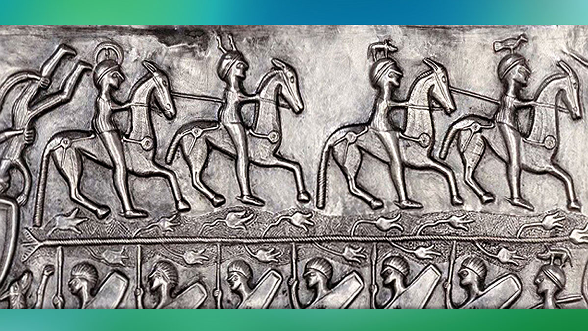 D'après la mythologie celtique, âge du Fer, Histoire du Sacré. (Marsailly/Blogostelle)