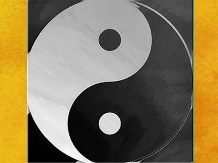 D'après le symbole chinois du Yin et du Yang, principes opposés et complémentaires. (Marsailly/Blogostelle)