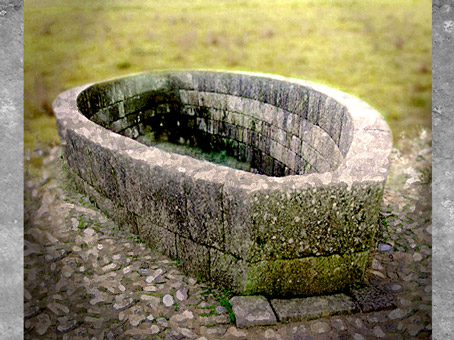 D'après le bassin ovale de l'oppidum de Bibracte, vers les IIe et Ier siècle avjc, Bourgogne, La Tène, Gaule celtique. (Marsailly/Blogostelle)