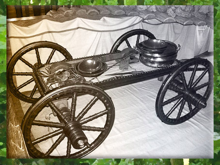 D'après le chariot funéraire du prince celte de Hochdorf, VIe siècle avjc, civilisation de Hallstatt, premier âge du Fer. (Marsailly/Blogostelle)