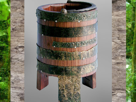 D'après un sceau gaulois, artisanat du fer et du bois, Gaule celtique. (Marsailly/Blogostelle)D'après un sceau gaulois, artisanat du fer et du bois, Gaule celtique. (Marsailly/Blogostelle)