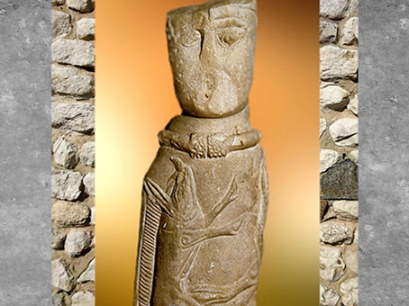 D'après le dieu gaulois d'Euffigneix et sanglier, Ier siècle apjc, Gaule Celtique. (Marsailly/Blogostelle)