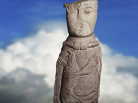 D'après le dieu gaulois d'Euffigneix, Ier avjc-IVe siècle apjc, Haute-Marne, Gaule Romaine. (Marsailly/Blogostelle)