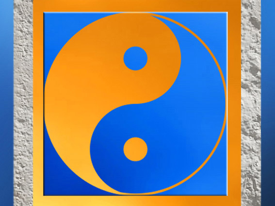 D'après le symbole chinois du Yin et du Yang, principes complémentaires féminin et masculin. (Marsailly/Blogostelle)