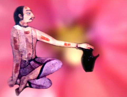 D'après le thème de la gnose, la recherche de la Connaissance, spiritualité, Inde ancienne. (Marsailly/Blogostelle)