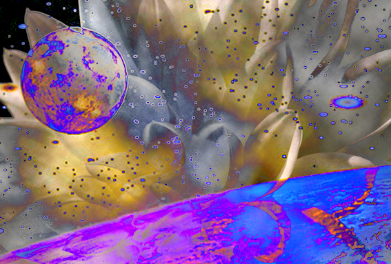 D'après le thème de Brâhma - Prajâpati, principe créateur, cosmogonie de l'Inde ancienne. (Marsailly/Blogostelle)