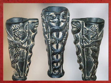 D'après le vase de Ningishzidda, sommaire Mésopotamie, histoire de l'Art. (Marsailly/Blogostelle)