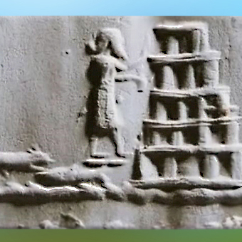 D'après une ziggurat, sommaire Mésopotamie, histoire de l'Art. (Marsailly/Blogostelle)