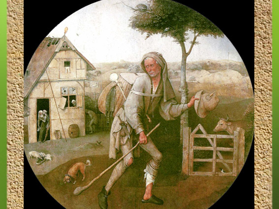 D'après le Vagabond (ou Le Fils perdu), et l'arbre, Jérôme Bosch, XVe-début XVIe siècle, Pays-Bas. (Marsailly/Blogostelle)