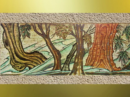 D'après L'Arbre Sacré du Buddha, par Rachîd ed-Dîn, Histoire universelle, début XIVe siècle, art persan. (Marsailly/Blogostelle)