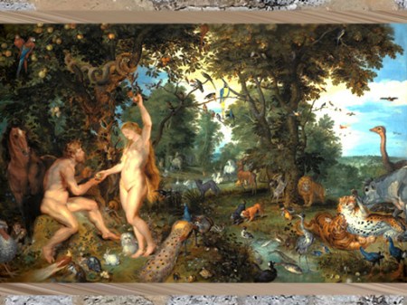 D'après Le Jardin d'Éden et la chute de l'Humanité, Pierre Paul Rubens et Jan Brueghel l'Ancien, début XVIIe. (Marsailly/Blogostelle)