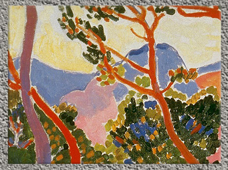 D'après Les Arbres, André Derain, 1906, début XXe siècle, France. (Marsailly/Blogostelle)