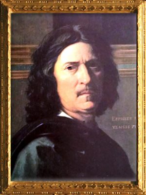 D'après Nicolas Poussin autoportrait, pour Paul Fréart de Chantelou, huile sur toile, 1650, classicisme, XVIIe siècle, France. (Marsailly/Blogostelle)