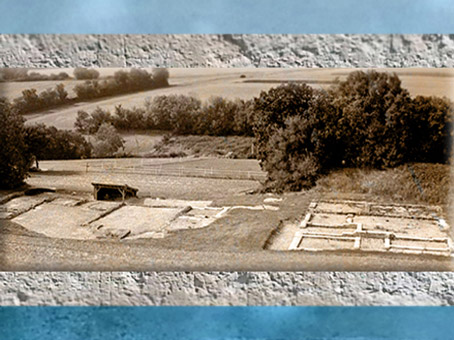 D'après les vestiges de la villa d'Embourie, Charente, France, Ier-IVe siècle, Gaule romaine. (Marsailly/Blogostelle)