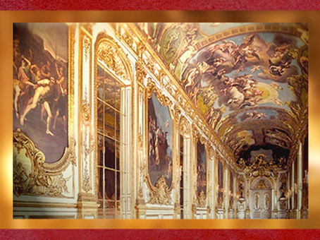 D'après l'enfilade de la Galerie Dorée, Hôtel de Toulouse (Banque de France), Paris, France, XVIIIe siècle. (Marsailly/Blogostelle)