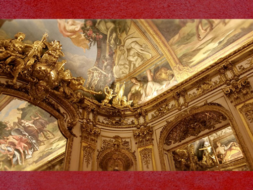 D'après les Ors de la Galerie Dorée, Hôtel de Toulouse (Banque de France),Paris, France, XVIIIe siècle. (Marsailly/Blogostelle)