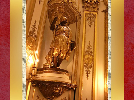 D'après l'Allégorie de l'Europe, XIXe siècle, Galerie Dorée, Hôtel de Toulouse (Banque de France), Paris, France, XIXe siècle. (Marsailly/Blogostelle)