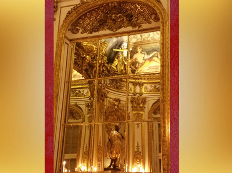 D'après l'Allégorie de l'Asie, XIXe siècle, Galerie Dorée, Hôtel de Toulouse (Banque de France), Paris, France, XIXe siècle. (Marsailly/Blogostelle)