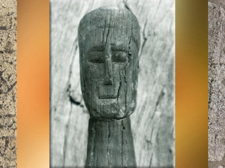 D'après un ex-voto sculpté dans le bois, la Seine, Ier - IIIe siècle apjc, Gaule Romaine. (Marsailly/Blogostelle)