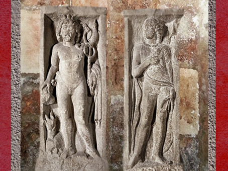 D'après Mercure et Apollon, pilier du Pont-au-Change, Lutèce, Ier siècle, Paris, France, Gaule Romaine. (Marsailly/Blogostelle)