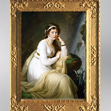 D'après le portrait de Anna Ivanovna Tolstaïa, 1796, Élisabeth Louise Vigée Le Brun. (Marsailly/Blogostelle)
