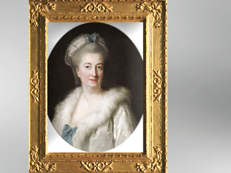 D'après un portrait de Madame Le Sèvre, née Jeanne Maissin, mère de l'artiste, Vigée Le Brun. (Marsailly/Blogostelle)