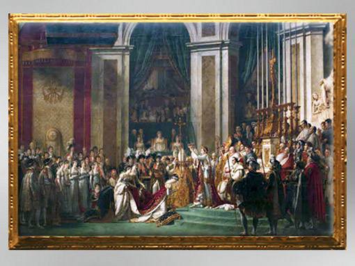 D’après le Sacre de Napoléon, 1806 - 1807, Jacques-Louis David dit David (Marsailly/Blogostelle)