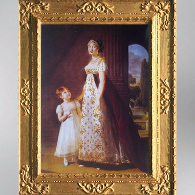 D'après Caroline Bonaparte et sa fille aînée, 1805, Élisabeth Louise Vigée Le Brun. (Marsailly/Blogostelle)