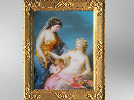 D'après le thème de Junon empruntant la ceinture de Vénus, 1783, Élisabeth Louise Vigée Le Brun. (Marsailly/Blogostelle)