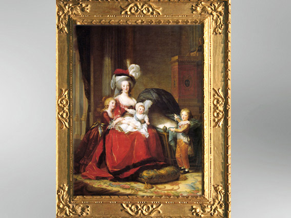 D'après La Reine Marie-Antoinette et ses enfants, 1787, Élisabeth Louise Vigée Le Brun. (Marsailly/Blogostelle)