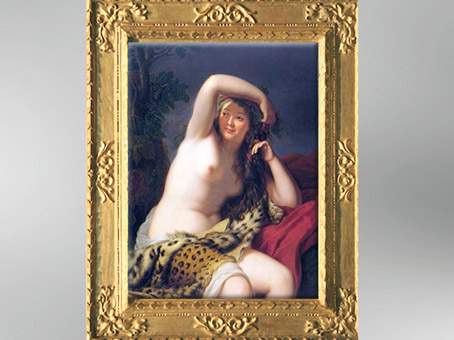 D'après une Bacchante, 1785, Élisabeth Louise Vigée Le Brun. (Marsailly/Blogostelle)