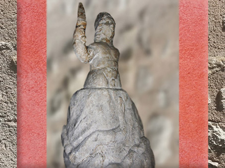 D'après la naissance de Mithra jaillissant de la Pierre, marbre, IIe siècle, Rome, Italie, Rome Antique. (Marsailly/Blogostelle)