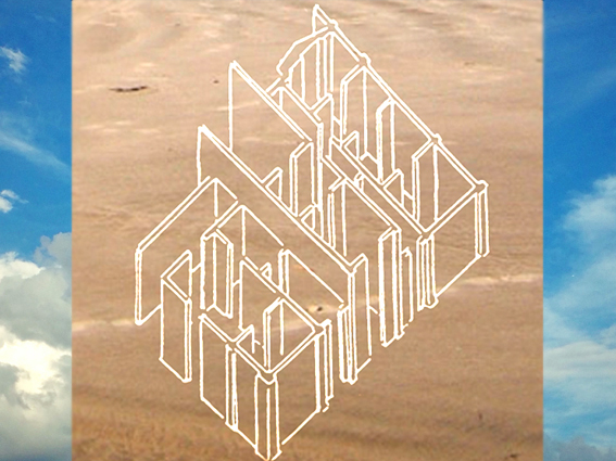 D'après le schéma d'une maison de Samarra, vers 5500 avjc, Tell es-Sawwan, Irak actuel, Mésopotamie néolithique. (Marsailly/Blogostelle)