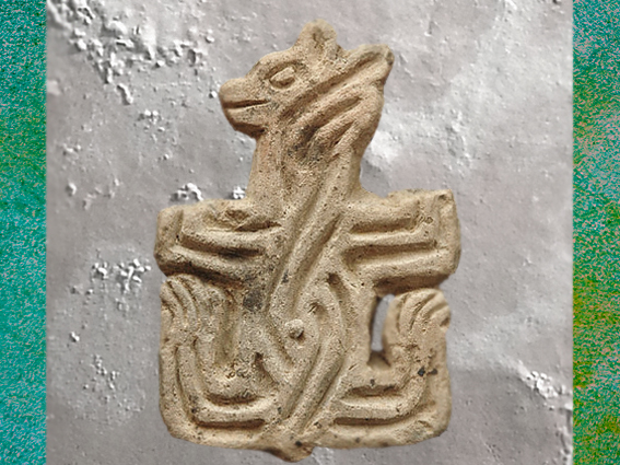 D'après un sceau, terre cuite, Çatal Höyük, vers 7000-6000 avjc, Anatolie (actuelle Turquie), Levant néolithique. (Marsailly/Blogostelle)