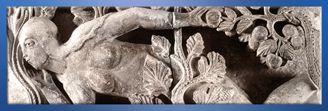 D'après Eve, art roman, image de une, Autun.(Marsailly/Blogostelle)