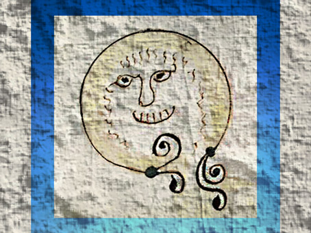 D'après le Sens de l'Humour, smiley, Conches museum, art médiéval. (Marsailly/Blogostelle)