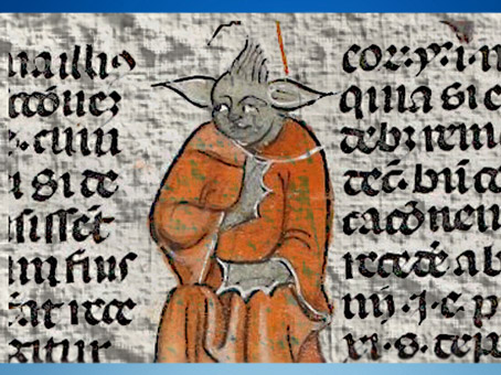 D'après Le Sens de la Créativité, 1300-1340 , the Smithfield Decretals, art médiéval. (Marsailly/Blogostelle)