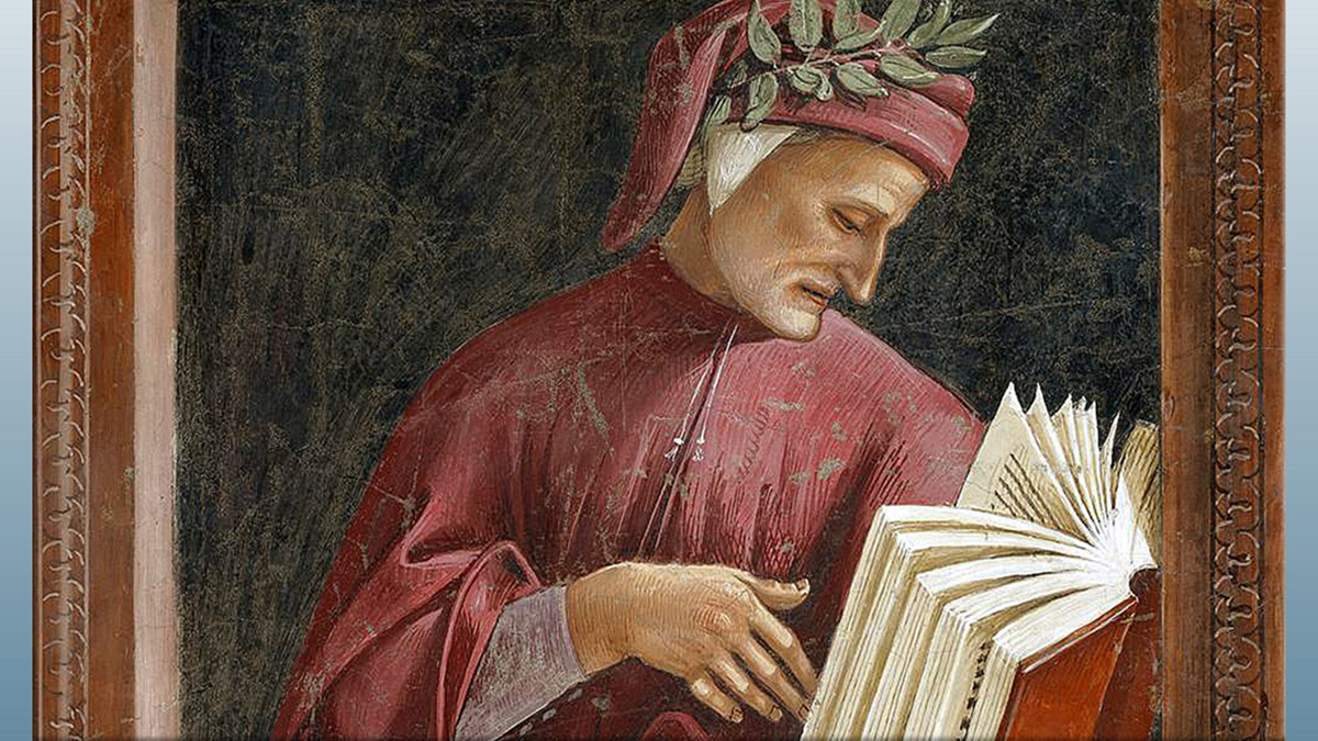 D'après Dante Alighieri le poète et la Divine Comédie, Signorelli. (Marsailly/Blogostelle)