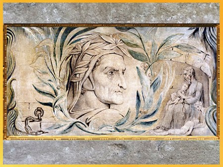 D'après Dante Alighieri, de William Blake, vers 1800-1803, aquarelle, début XIXe siècle. (Marsailly/Blogostelle)