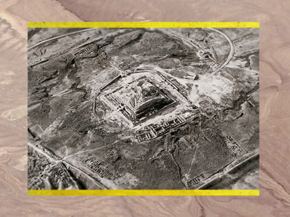 D'après la ziggurat de Dur-Untash, XIVe siècle avjc, actuel Tchoga Zanbil ou Chogha Zanbil, Suse. (Marsailly/Blogostelle)