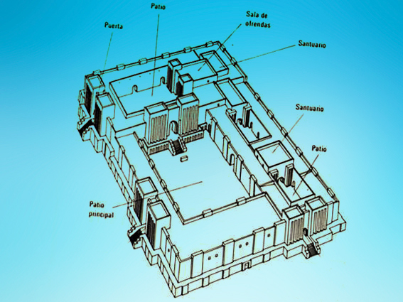 D’après le palais de Mari, reconstitution, IIIe-IIe millénaire avjc, Tell Hariri, actuelle Syrie, Orient ancien. (Marsailly/Blogostelle