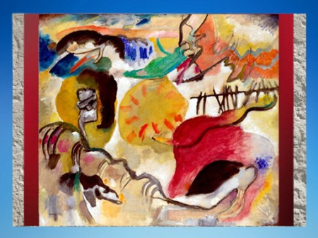 D'après Improvisation 27, Vassily Kandinsky, huile sur toile, 1912-1913, XXe siècle. (Marsailly/Blogostelle)
