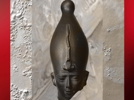 D’après le dieu Osiris, portrait du souverain de l'au-delà, vers 595-525 avjc, Basse Époque, Égypte ancienne. (Marsailly/Blogostelle)